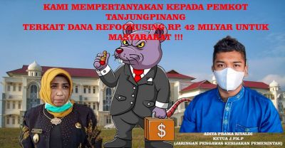 JPKP Minta BPK Audit Pemko Tanjungpinang
